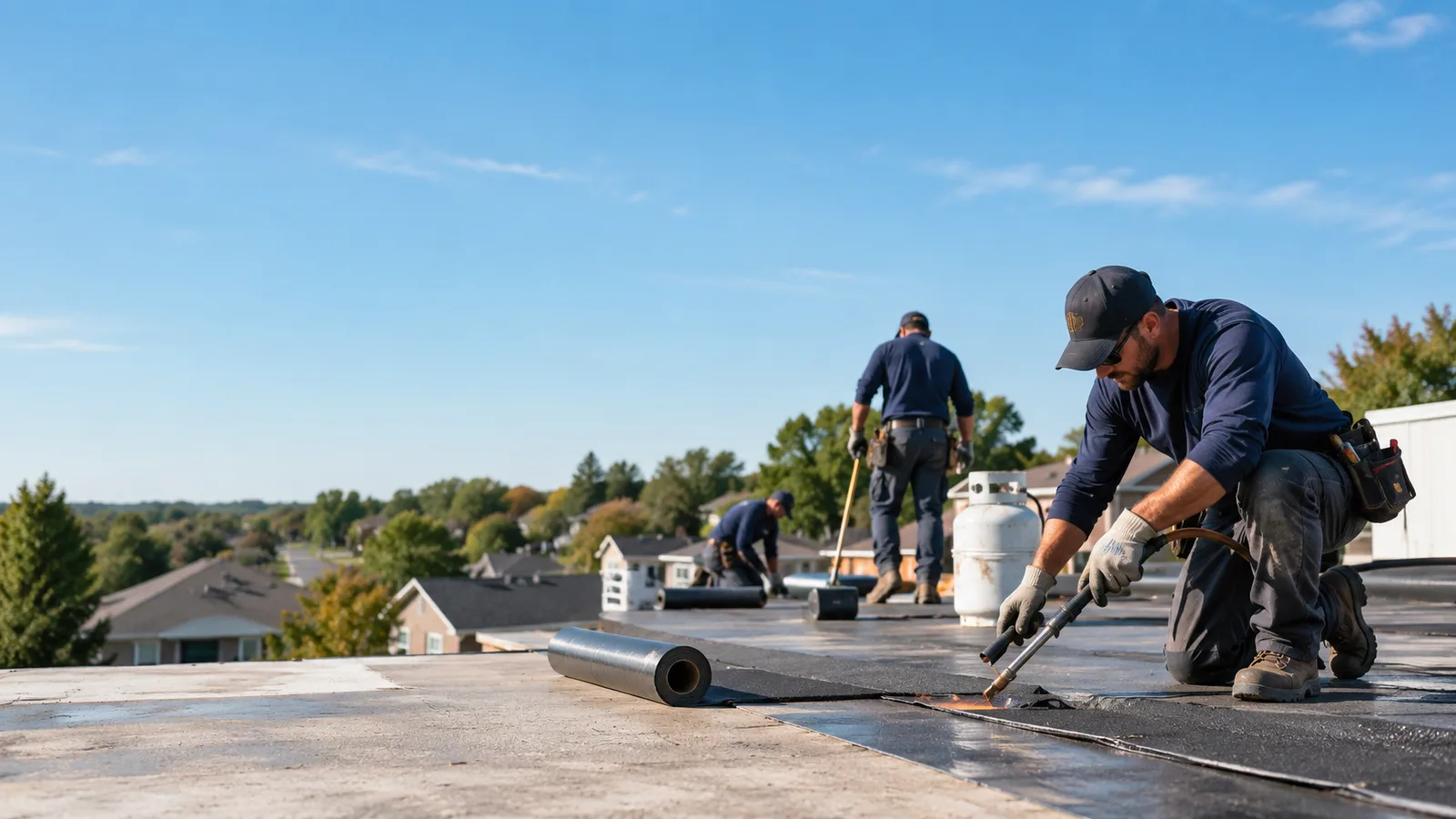 Flat Roof Leak Repair providers in Golf, IL